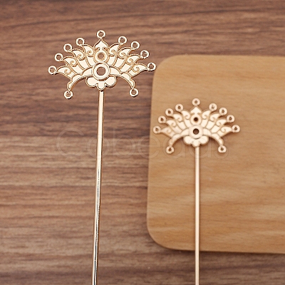 Alloy Enamel Hair Stick Finding PW-WG8155A-04-1