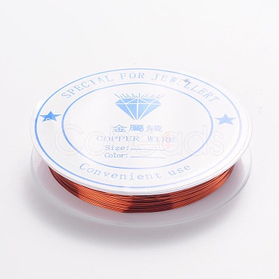 Copper Jewelry Wire CW0.8mm010-1