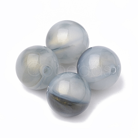 Imitation Gemstone Acrylic Beads X-SACR-N004-02A-1