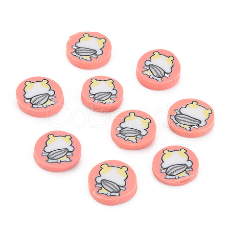 Handmade Polymer Clay Cabochons CLAY-N006-97-1