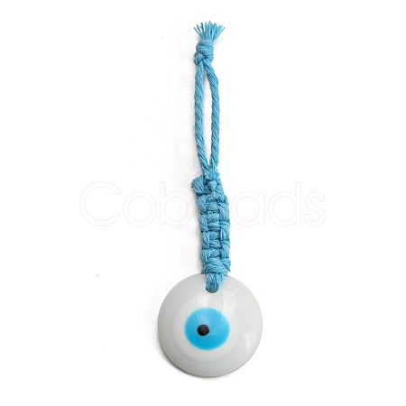 Plastic Turkey Evil Eye Pendants Decorations PW23040416652-1