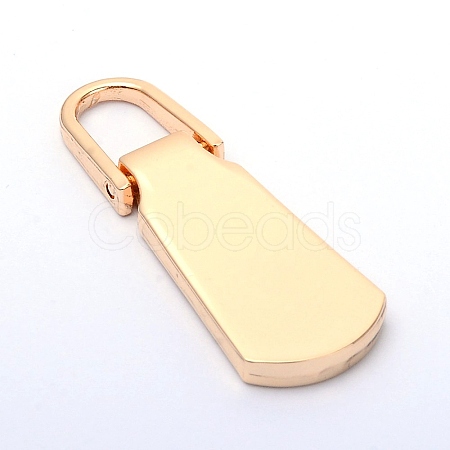 Zinc Alloy Zipper Slider PALLOY-WH0082-32KCG-1