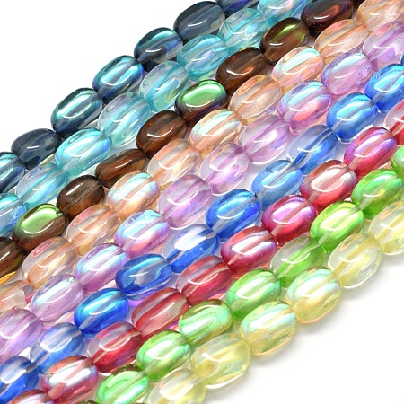 Synthetic Moonstone Beads Strands G-E503-B-1
