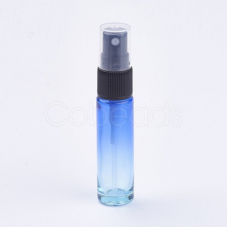 10ml Glass Gradient Color Refillable Spray Bottles MRMJ-WH0011-C06-10ml-1