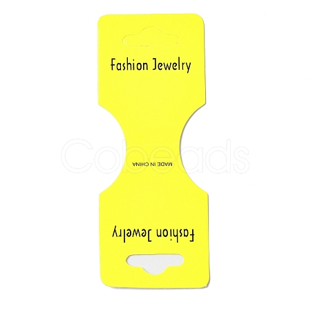 Foldable Paper Jewelry Display Header with Hanging Hole CDIS-M005-05-1