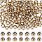 SUNNYCLUE 100Pcs Ion Plating(IP) 202 Stainless Steel Rondelle Spacer Beads, Golden, 5x4mm, Hole: 2mm