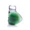 Green Aventurine Heart Car Air Vent Clips, Cute Automotive Interior Trimm, 40mm