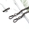 Metal Bag Chain Handle, Purse Chains for Hand Woven Bag Accessories, Gunmetal, 1000mm