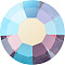 Preciosa&reg MAXIMA Crystal No Hotfix Flatback Stones, Czech Crystal, Dura Foiling, Round(438 11 615 Chaton Rose), 21110 200 Amethyst Opal AB, SS8(2.3~2.5mm)