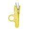 Stainless Steel Scissors, Embroidery Scissors, Sewing Scissors, with Plastic Handle, Yellow, 120x53mm