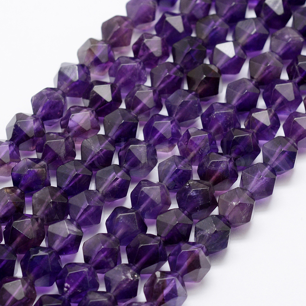 Cheap Natural Amethyst Beads Strands Online Store - Cobeads.com