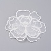Lace Embroidery Sewing Fiber X-DIY-WH0033-20-2