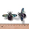 Tibetan Style Alloy Insect Brooches JEWB-A021-03AS-06-3