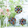 CREATCABIN Paper Window Decoration AJEW-CN0001-49B-01-7