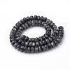 Natural Larvikite Beads Strands G-S272-13-2