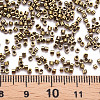 Plated Glass Cylinder Beads SEED-S047-E-009-4