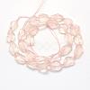 Natural Rose Quartz Beads Strands G-L464-30-3