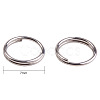 Stainless Steel Split Rings STAS-PH0002A-05P-5