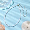 Imitation Pearl Acrylic Beaded Necklaces for Women NJEW-JN04827-2