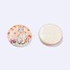 Tempered Glass Cabochons GGLA-33D-6-2