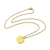 Constellation Pendant Necklaces NJEW-S422-04G-03-3