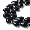 Natural Obsidian Beads Strands G-E614-A18-01-3