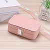 PU Imitation Leather Jewelry Organizer Box PW-WG9A0FD-05-1