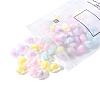 50Pcs 5 Colors Transparent Acrylic Beads TACR-CC0001-02-4