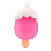 Ice Cream with Fruit PVC Plastic Pendants KY-S172-11B-2