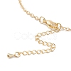 Brass Cable Chain Necklace Makings NJEW-JN03384-3
