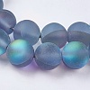 Synthetic Moonstone Beads Strands G-E468-G02-8mm-3