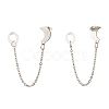 Tarnish Resistant Anti-Lost Earring for Wireless Earphone EJEW-JE04785-2