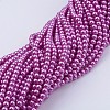 Glass Pearl Beads Strands HY6MM114-3