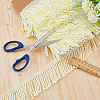 10.5 Yards Polyester Tassel Lace Ribbon OCOR-WH0082-106-4