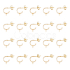 HOBBIESAY® 20Pcs Brass Stud Earring Findings FIND-HY0001-63-1