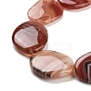 Natural Striped Agate/Banded Agate Beads Strands G-Z061-C09-03-4