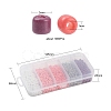 1900Pcs 5 Colors Baking Paint Glass Seed Beads SEED-YW0001-76F-6