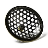 Alloy Mesh Lid AJEW-XCP0002-48-2