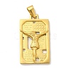 Ion Plating(IP) 304 Stainless Steel Religion Pendants STAS-E184-14G-1