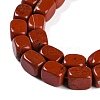 Natural Red Jasper Beads Strands G-M403-D04-01-4