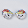 Handmade Porcelain Beads X-PORC-S405-1-3