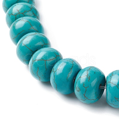 Synthetic Turquoise Beads Strands G-P505-08A-1