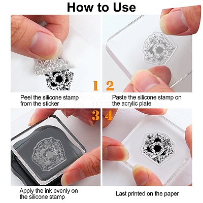 PVC Plastic Stamps DIY-WH0167-56O-1