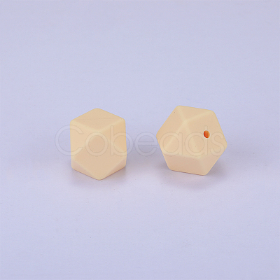 Hexagonal Silicone Beads SI-JX0020A-20-1