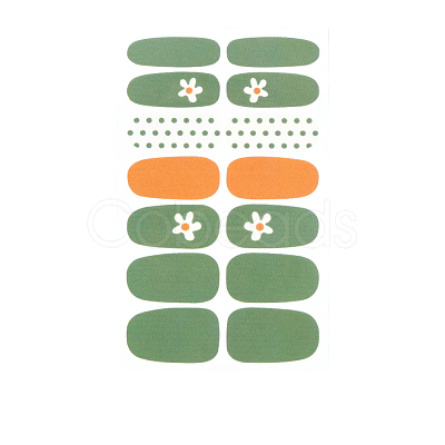 Full Cover Nail Art Stickers MRMJ-T072-DA253-1