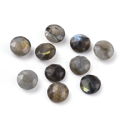 Natural Labradorite Cabochons G-G835-A01-02-1