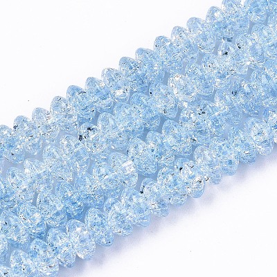 Crackle Glass Beads GLAA-S192-004I-1