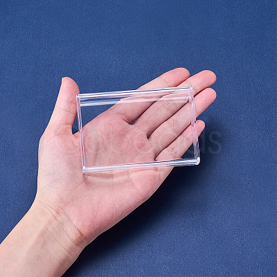 Transparent Plastic Bead Containers CON-BC0004-58-1