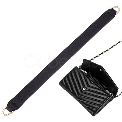 Leather Short Bag Straps FIND-WH0191-06B-1