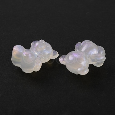 Transparent Acrylic Beads MACR-WH0007-32B-1